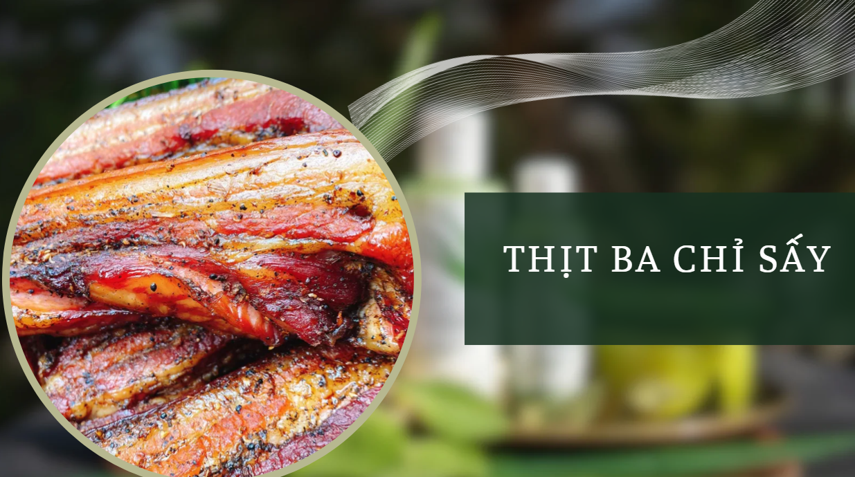 Thịt ba chỉ sấy 1kg